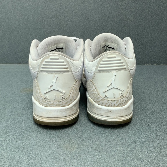 Jordan 3 Triple White - Picture 4 of 7